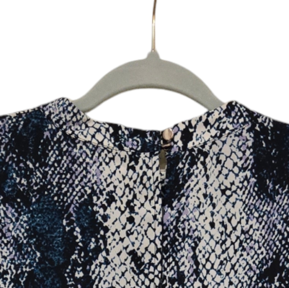 WORTHINGTON 🐍 print blouse - Picture 4 of 7
